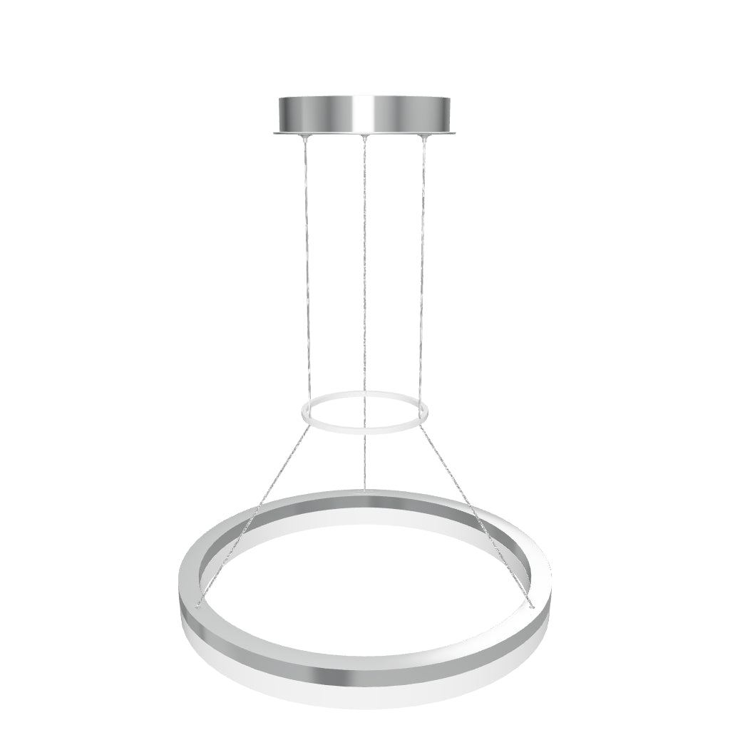 1-Ring, Modern Nature White LED Pendant Light, 29W, 3000K, 1532LM, Dimmable, Diameter 17.7''×55''